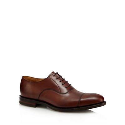 Loake Brown 'Mahogany' Oxford shoes